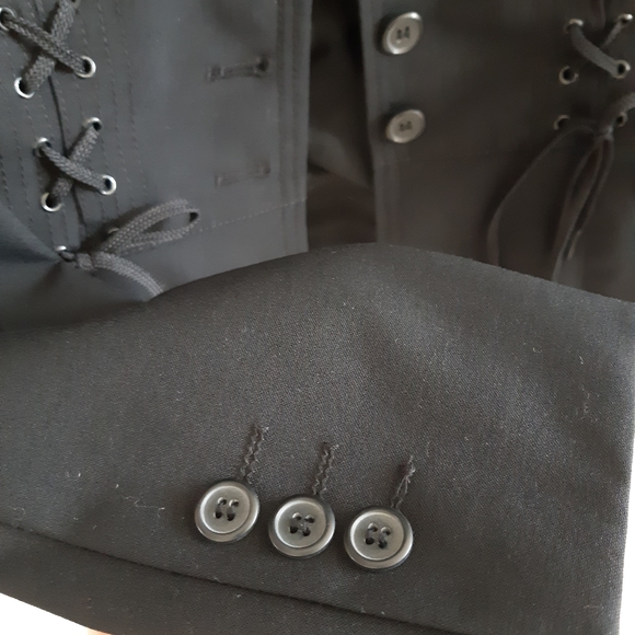 💎 Sandra Angelozzi short black blazer - Picture 5 of 6